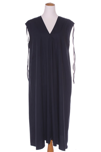 RICOCHET (NZ) Drawstring detail dress with pockets - Navy! 12