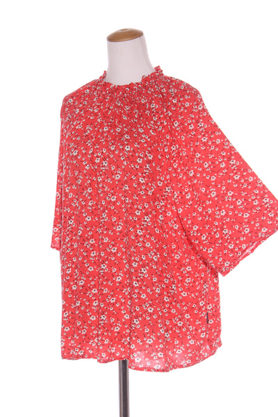 WADZEE (LN) NZ - Blossom print high neck top! 16