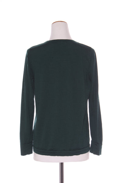 ELLA J - Forest green merino top! 14