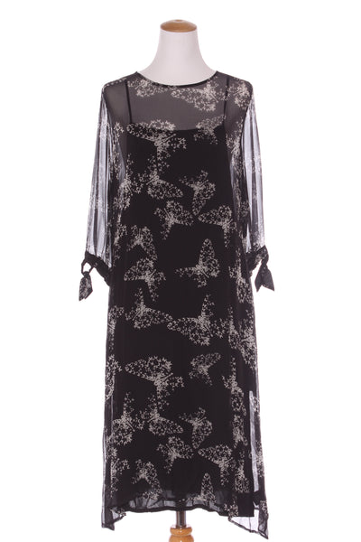 REPERTOIRE (NZ) "Saint" butterfly silk dress! 14