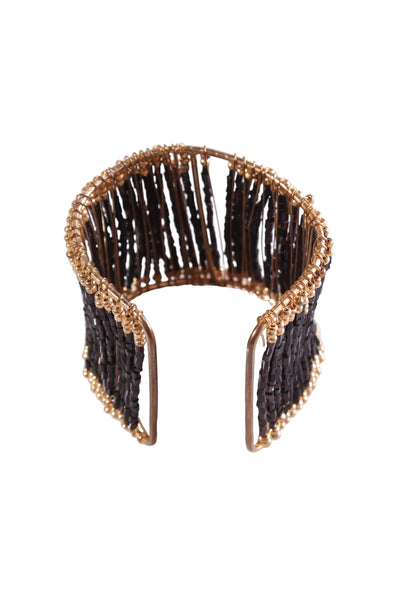 Beaded cuff bracelet!