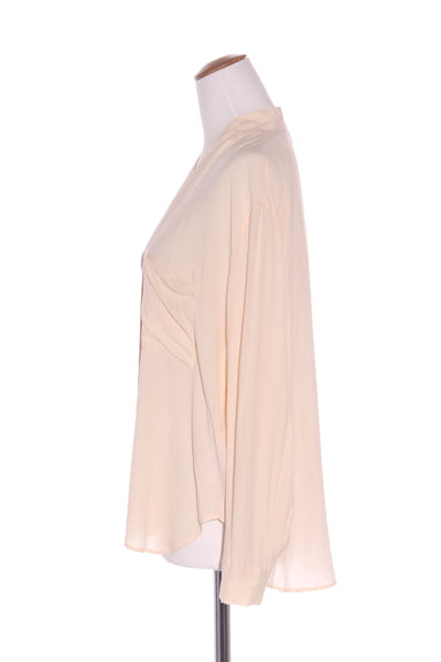 NOA NOA - Apricot cream  viscose blouse! 12-14