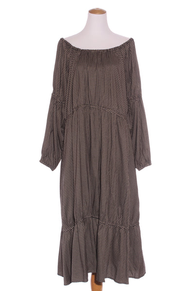 MOOCHI (NZ) "Domain" check midi dress! 16