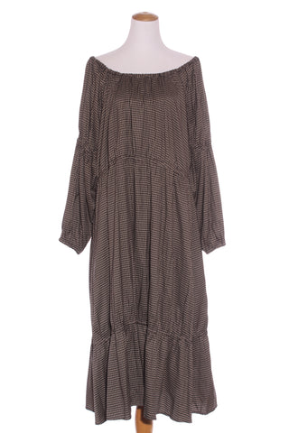 MOOCHI (NZ) "Domain" check midi dress! 16