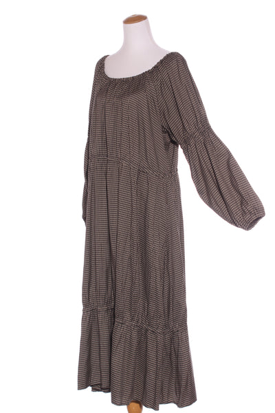MOOCHI (NZ) "Domain" check midi dress! 16