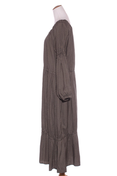 MOOCHI (NZ) "Domain" check midi dress! 16