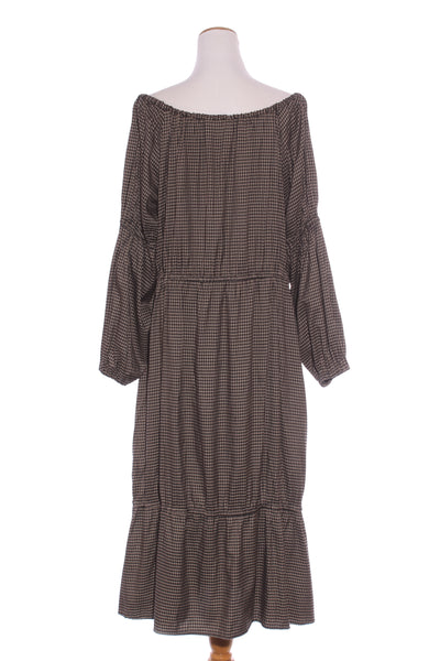 MOOCHI (NZ) "Domain" check midi dress! 16