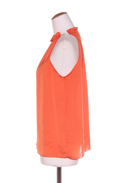 ZARA - Satin high neck top - Orange! 12