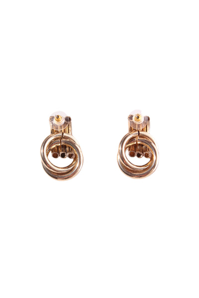 LOVISA - Gold knot earrings!