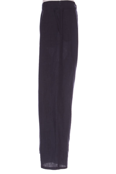 REPERTOIRE (NZ) "Cleo" navy pleat linen pant! 14