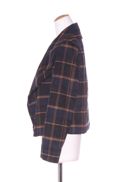 RIBBON ON A BOMBSHELL (NZ) Wool check jacket! 10-12