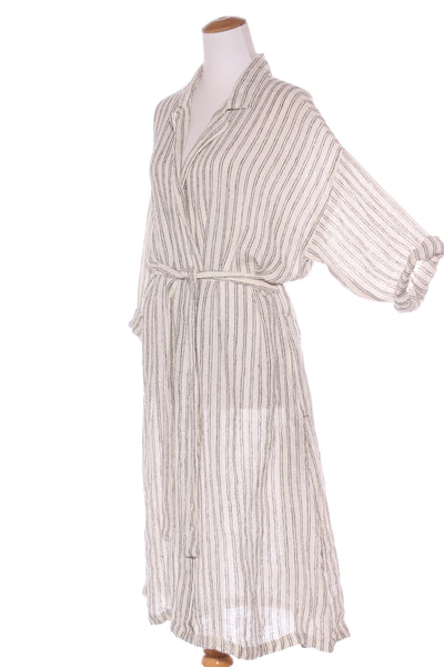 CHAPEL & CO - Linen stripe duster! 8-16