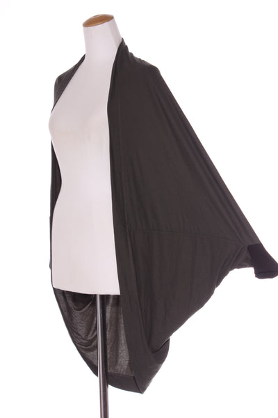 X.LAB (NZ) Blank canvas cocoon cardi - Olive! 10-14