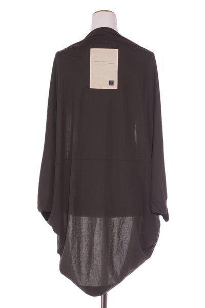 X.LAB (NZ) Blank canvas cocoon cardi - Olive! 10-14