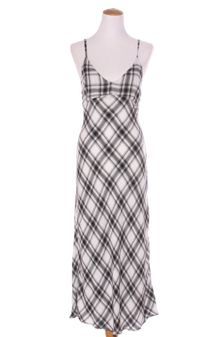 SILENT THEORY - Bias cut check maxi dress! 12