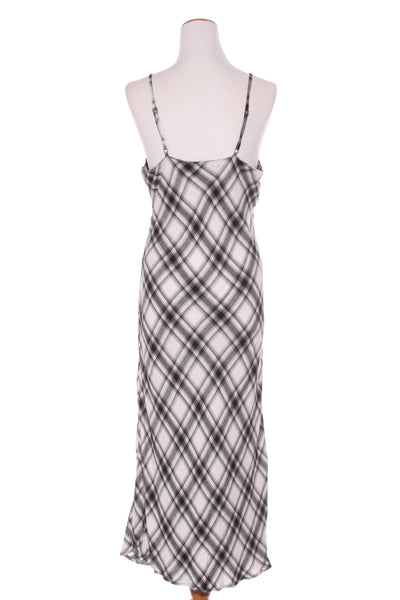 SILENT THEORY - Bias cut check maxi dress! 12