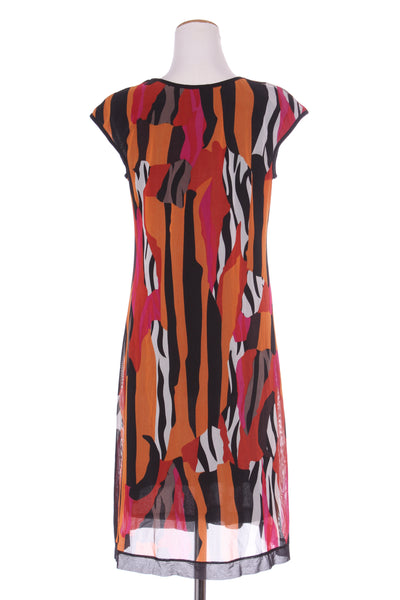 PAULA RYAN (NZ) Printed double mesh dress! 12