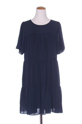 EMERGE - Navy gingham burnout dress! 14