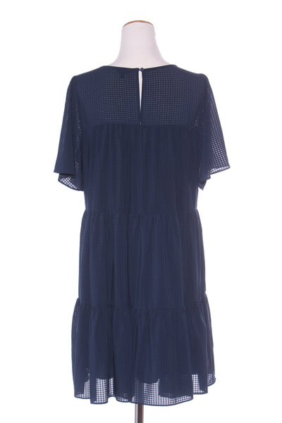EMERGE - Navy gingham burnout dress! 14