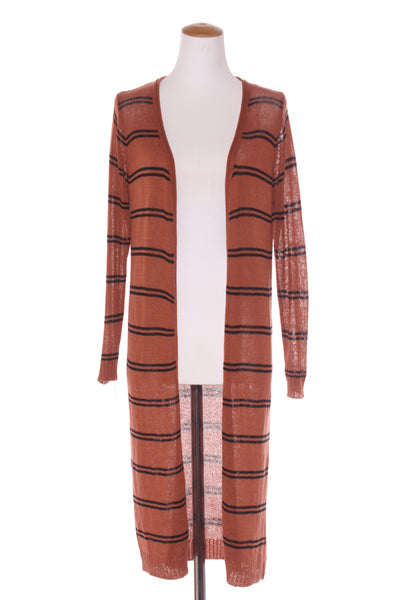 PAPER HEART - Rust stripe knit cardi! 12