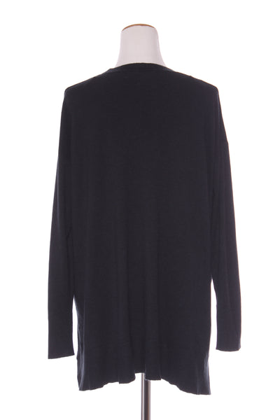 EB & IVE - V neck Mellow soft knit - Dark teal! 12-14