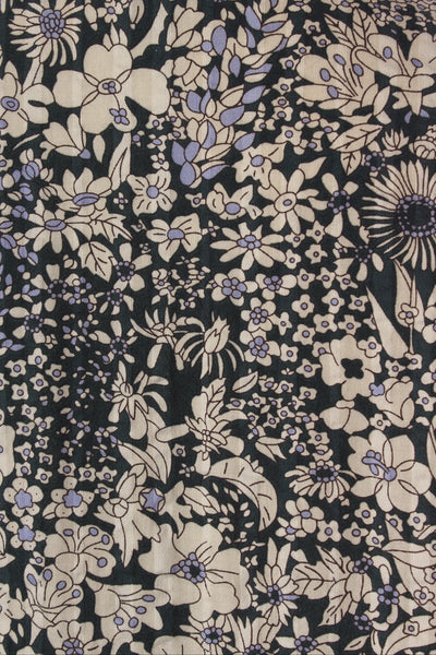 YAS - Teal floral billow sleeve dress! 14