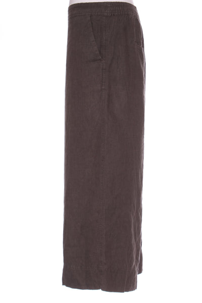 MAX - Army green linen crop pant! 14