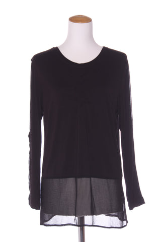 VERGE "Olivia" sheer sleeve panel top! 12