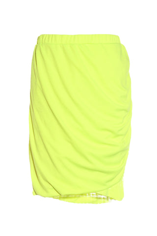 AUGUSTINE - Neon yellow  meow skirt - Long! 14