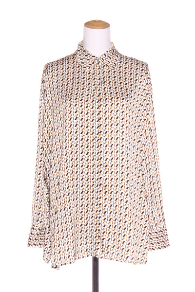 DECJUBA (LN) Aztec print viscose shirt! 14