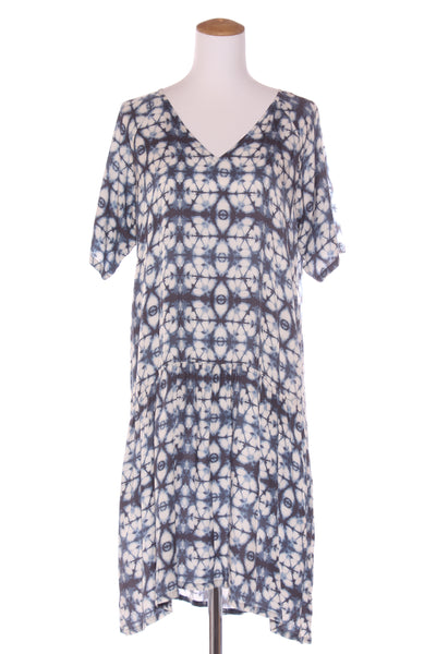 BRIARWOOD - Tie dye print rayon twill dress! 12