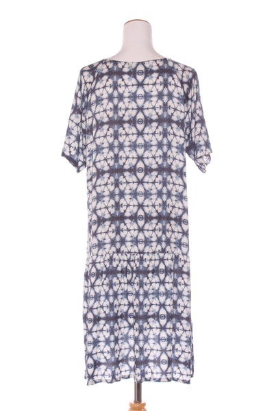 BRIARWOOD - Tie dye print rayon twill dress! 12