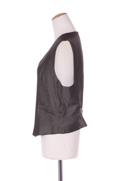 REPERTOIRE (NZ) "Biba" waistcoat - Grey sheen! 14