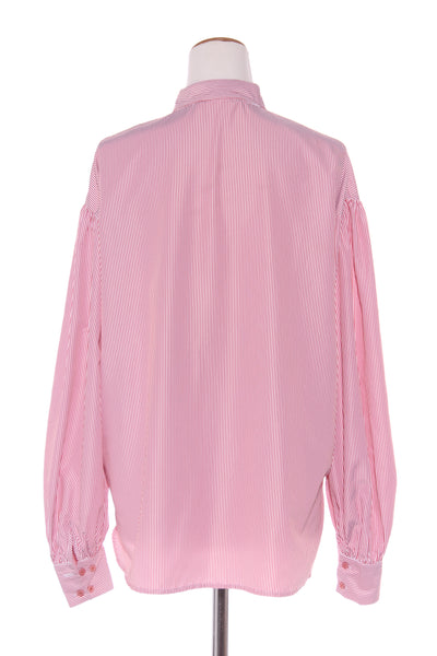 HEIDI FRANK - Red pinstripe shirt! 14