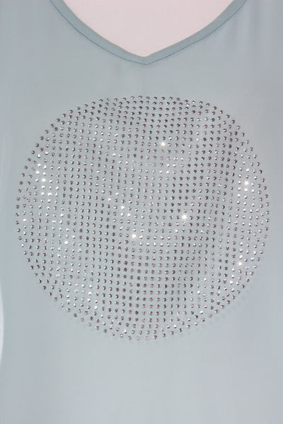 CASHEWS (NZ) Embellished circle chiffon top! 10