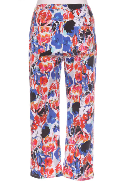 VASSALLI - Pull on straight leg floral pant! 12