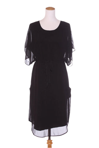 AMAYA - Chiffon overlay dress + pockets! 16