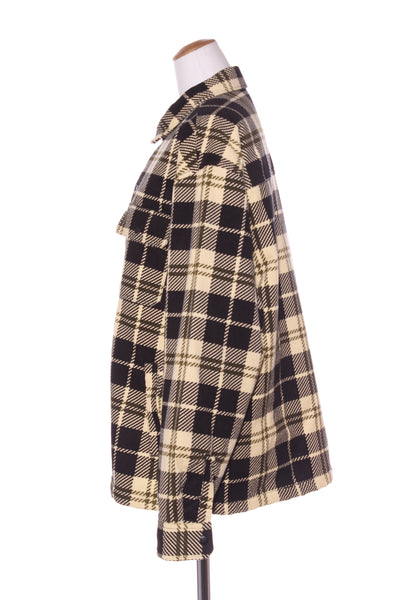 H&M (LN) Plaid corduroy padded jacket! 16