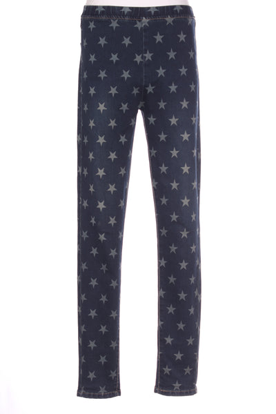 VASSALLI - Star print pull on denim pant! 10