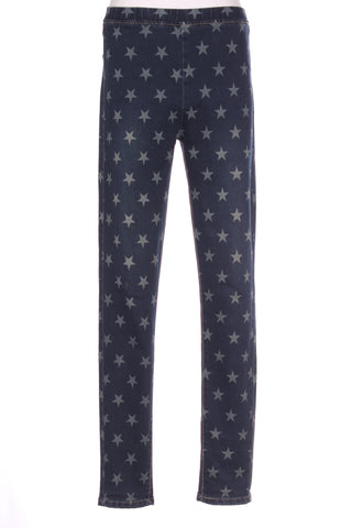 VASSALLI - Star print pull on denim pant! 10