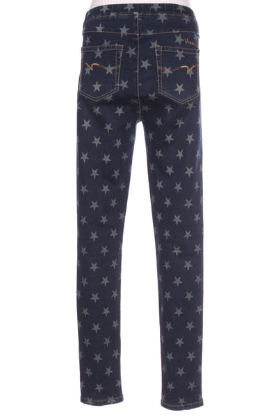 VASSALLI - Star print pull on denim pant! 10