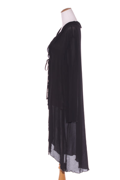 TCD (NZ) Ruffle detail sheer duster! 16-18