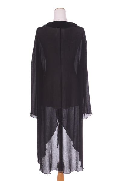 TCD (NZ) Ruffle detail sheer duster! 16-18