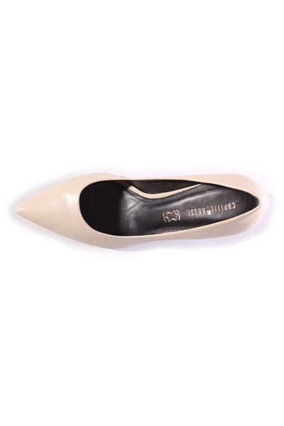 CAPELLI ROSSI (LN) Printed heel leather heels! 41