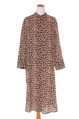 H&M - Leopard midi shirt dress! 12