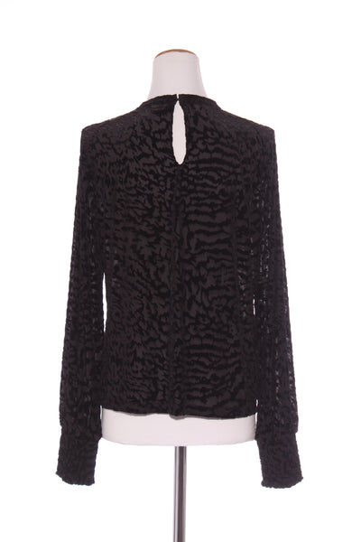 STORM - Animal print velvet burnout top! 12