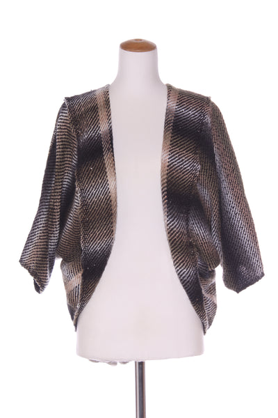 HANDWOVEN By Wilma Rajka-Van Vetze - Wool knit cardi! 8-14