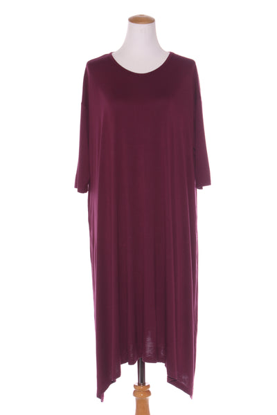 EB & IVE - Studio jersey maxi dress - Mulberry! 10-20