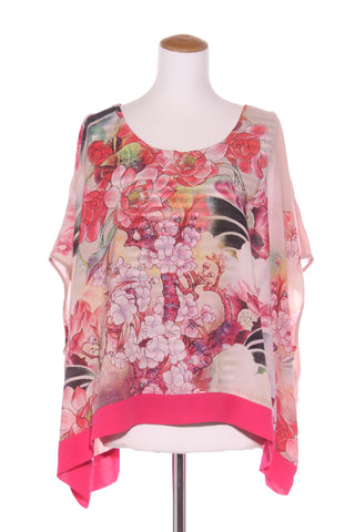 CHARLO - Floral overlay top! 12