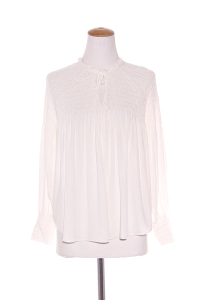 SASS - Balloon sleeve shirred Teagan top - Creamy white! 14